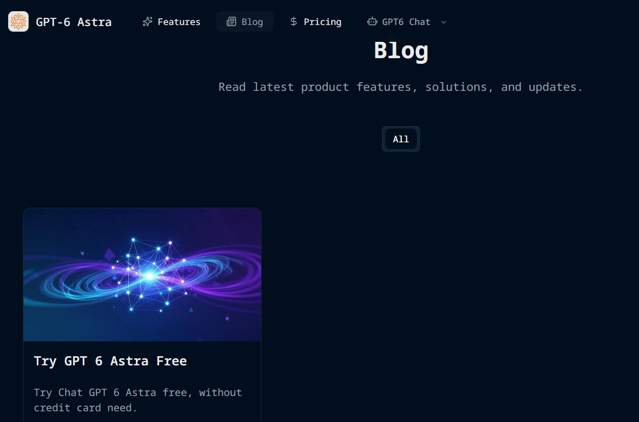 Free Try GPT 6 Astra image 4